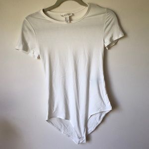 Basic White Bodysuit